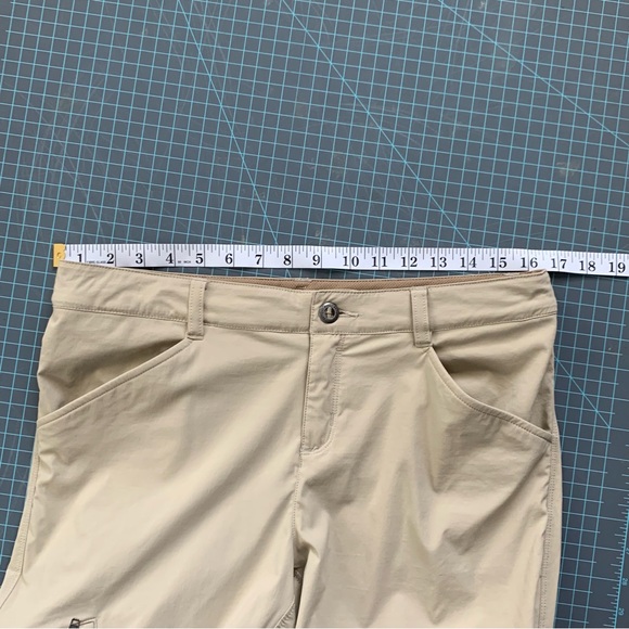 Patagonia Quandary Roll Up Hiking Pants size 8 Adjustable Waist Lightweight - Picture 13 of 15